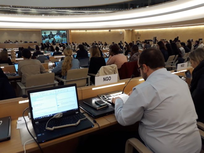 Lucien Limacher at the UN BindingTreaty negotiations